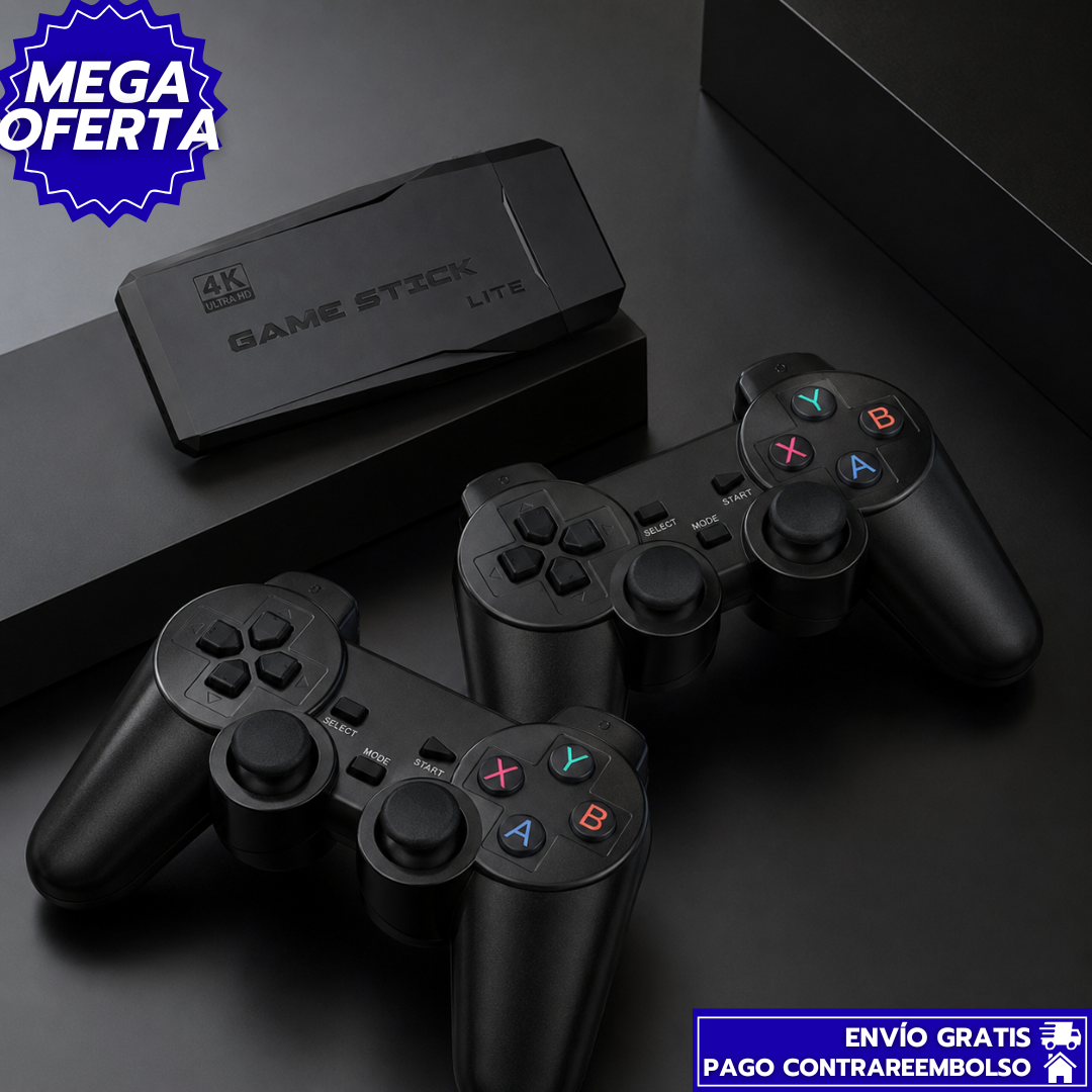 RetroPrime: Consola Retro Inalámbrica con 20.000+ juegos clásicos y salida 4K HD.